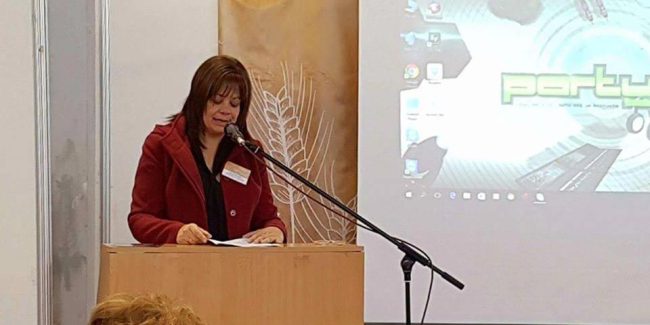 Σε διήμερο συνέδριο η αντιπρόεδρος του Αγροτικού Συνεταιρισμού Ζαγοράς Δέσποινα Βαρούτα